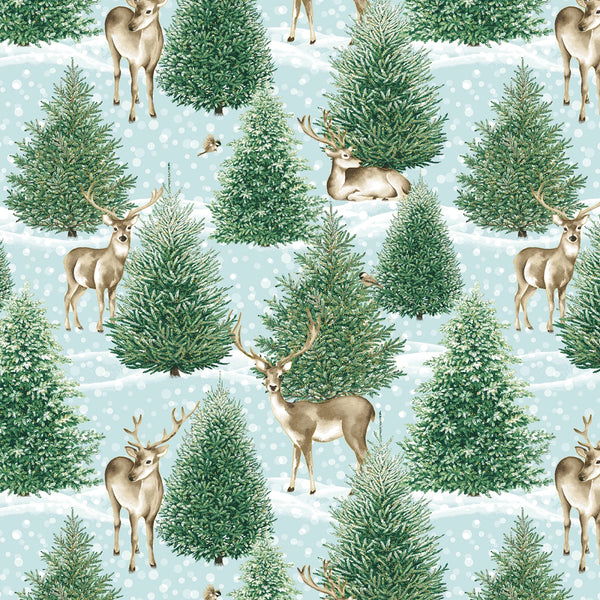 New 2025 A Winter's Day Fabric Collection by Benartex