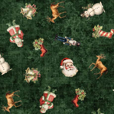 WONDERFUL CHRISTMASTIME Collection  Morris Creative Group for QT Fabrics