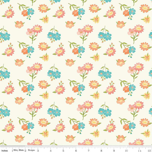 By the yard only Spring's in Town by Sandy Gervais Riley Blake Designs