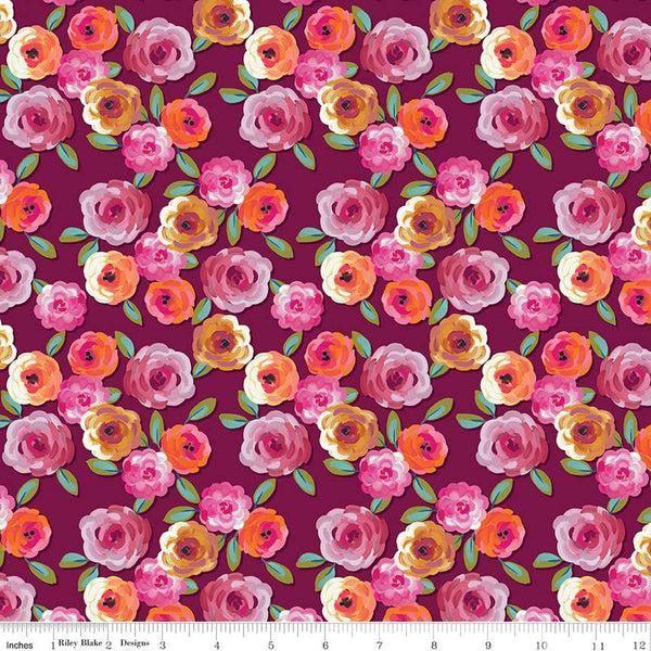 Poppies and Plumes Collection by Lila Tueller for Riley Blake Designs