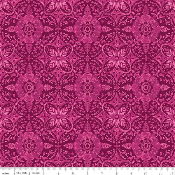 Poppies and Plumes Collection by Lila Tueller for Riley Blake Designs