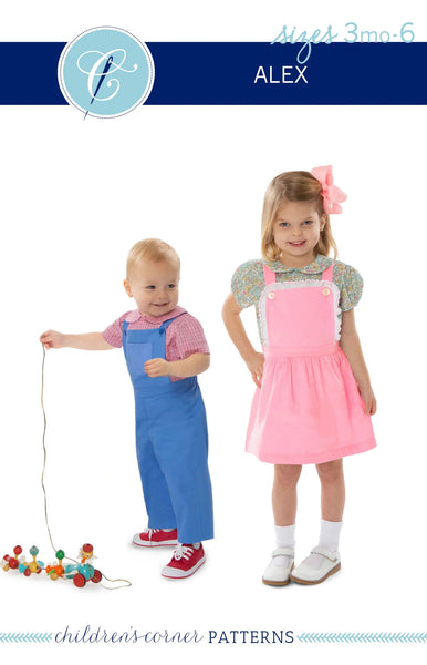 New 2025 Alex childrens pattern 3mon and up