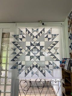 New 2025 True North Kit Featuring Serenity Blues fabric from Riley Blake Designs