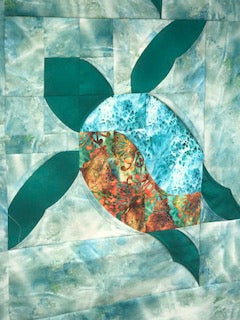 New 2025 Quilt Kit Turtle Trails 65.5" x 74.5"