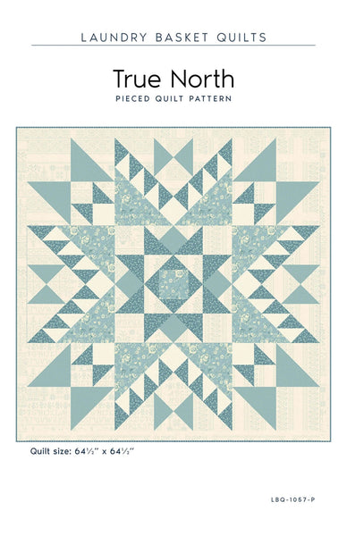 New 2025 True North Kit Featuring Serenity Blues fabric from Riley Blake Designs