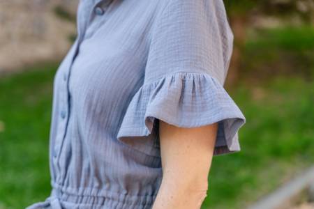 New 2025 LC064TD TOMIGAYA SHIRT DRESS