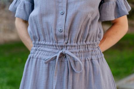 New 2025 LC064TD TOMIGAYA SHIRT DRESS