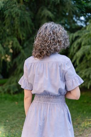 New 2025 LC064TD TOMIGAYA SHIRT DRESS