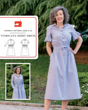 New 2025 LC064TD TOMIGAYA SHIRT DRESS