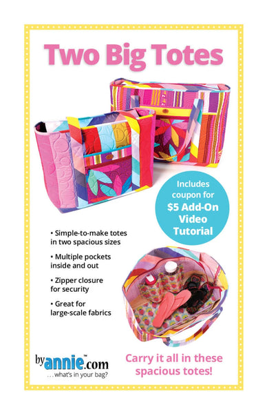 New 2025 Two Big Totes # PBA310 byAnnie.com