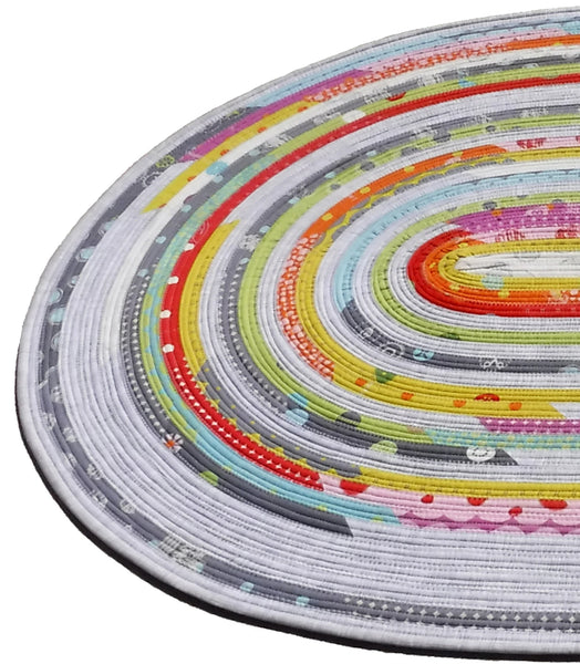 Jelly Roll Rug Pattern by RJ Designs