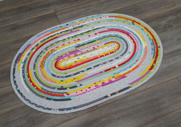 Jelly Roll Rug Pattern by RJ Designs