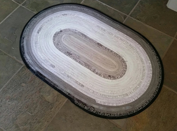 Jelly Roll Rug Pattern by RJ Designs