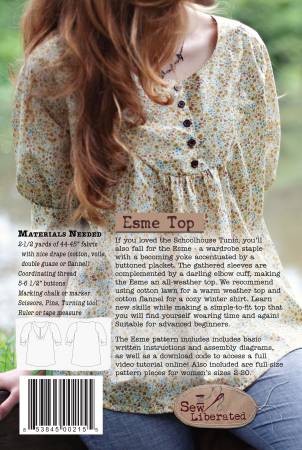 New 2025 Esme Top # SLN116 pattern