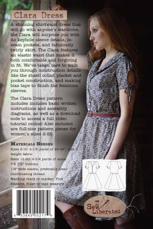 New 2025 Clara Dress # SLN118 pattern