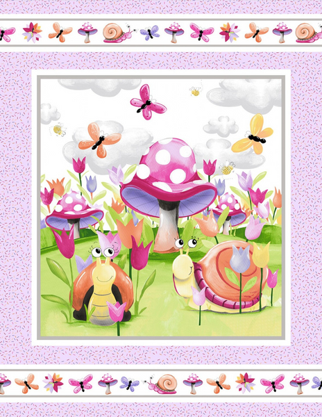New Sloane the Snail simple Quilt kit #2  aprox. 38 1/2" x 44" project
