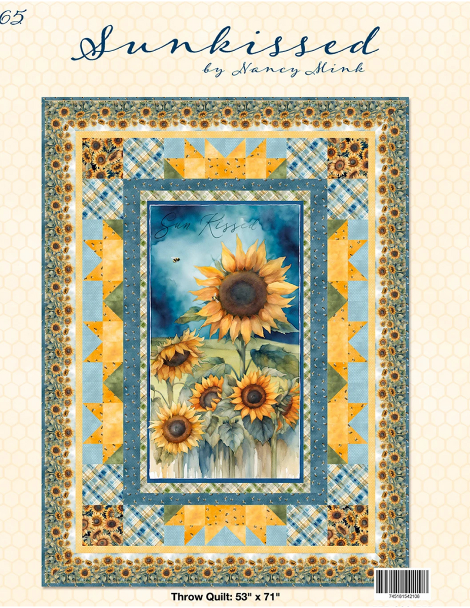 SALE Sunkissed Quilt Kit by Nancy Mink for Wilmington prints