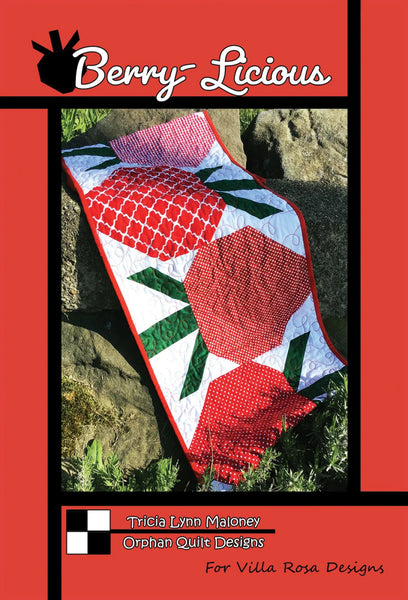New KIT Berry-Licious table runner kit with pattern