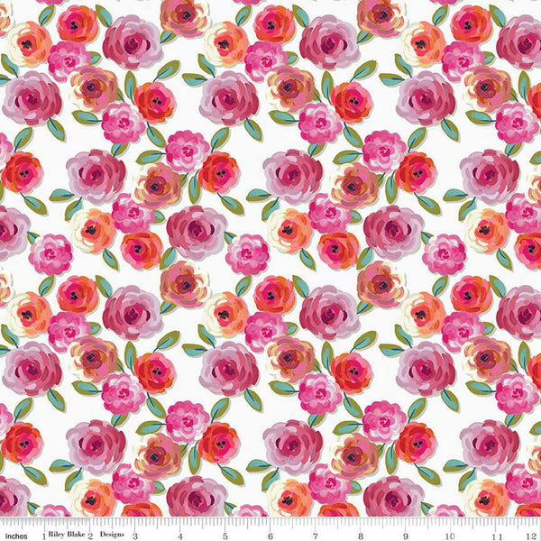 Poppies and Plumes Collection by Lila Tueller for Riley Blake Designs