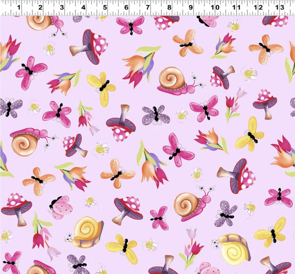New Sloane the Snail simple Quilt kit #2  aprox. 38 1/2" x 44" project
