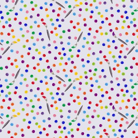 Painting the World by Lorella Avinci for Studio E Fabrics