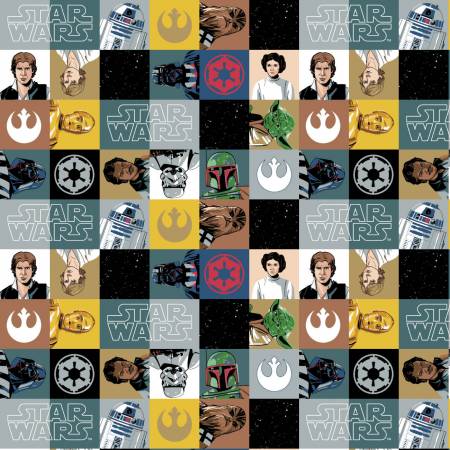 Star Wars Crowd Collection by Camelot Fabrics