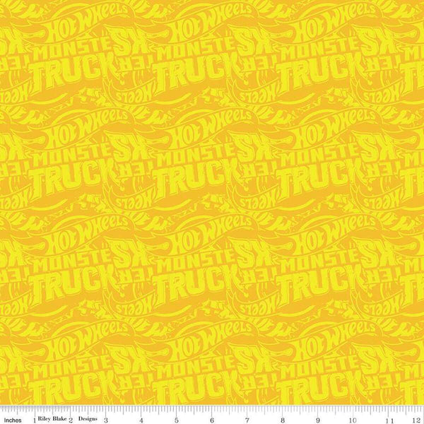 Hot Wheels Monster Trucks collection for Riley Blake Designs ©2023Mattel