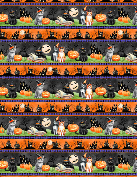 New 2206  Spooky Tails Collection by Nancy Mink for Wilmington Prints