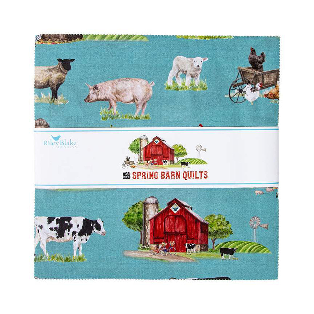 SALE Spring Barn Quilts 10" Stacker Riley Blake Designs Layer Cake