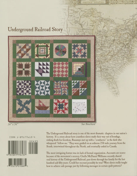 Underground Railroad Sampler # 1068QD Book  Eleanor Burns and Sue Bouchard