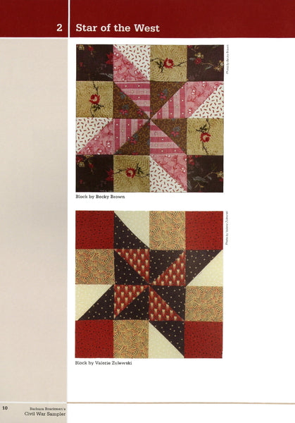 New Barbara Brackmans Civil War Sampler # 10874