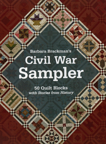 New Barbara Brackmans Civil War Sampler # 10874
