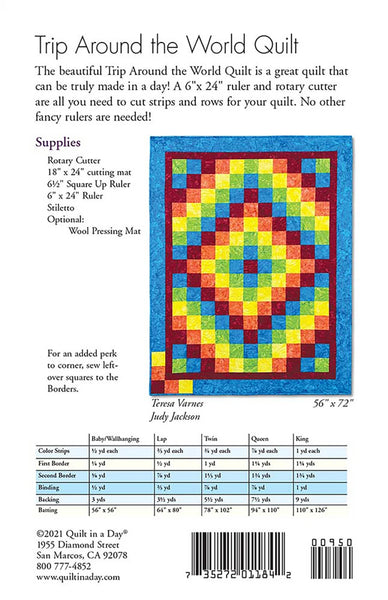 Trip Around the World # 1184QD By Burns, Eleanor
