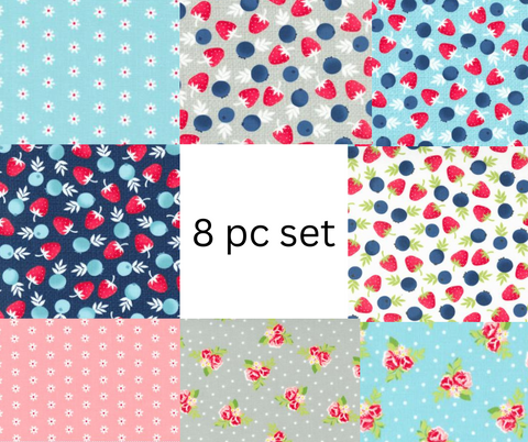 New 8 pc Fat Quarter Bundle