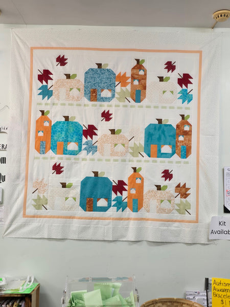 Oh Hey Pumpkin Quilt Kit CQS featuring Erica Made designs pattern