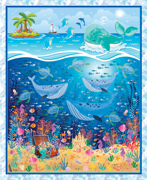 New 2026 Swim With Me by Benartex Collection