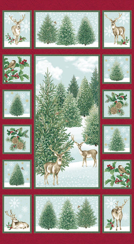 New 2025 A Winter's Day Fabric Collection by Benartex