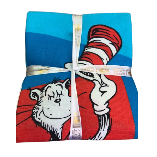 NEW 2025 Celebrate Seuss Fat Quarter Bundle with two panels