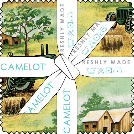 5in Squares Marigold Homestead Camelot Charm Pack