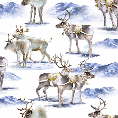 Here Comes Santa by The Macneil Studio Collection From 3 Wishes Fabric