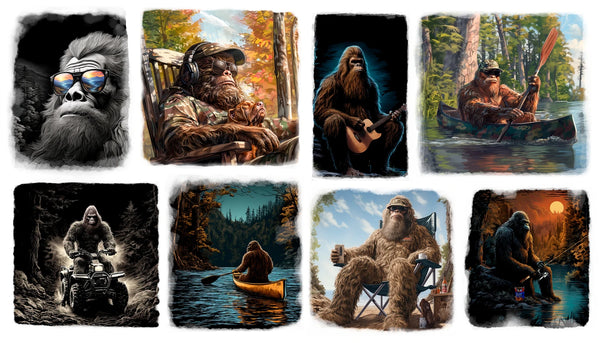 Legendary Loner 36In Panel Bigfoot # 23819-PNL
