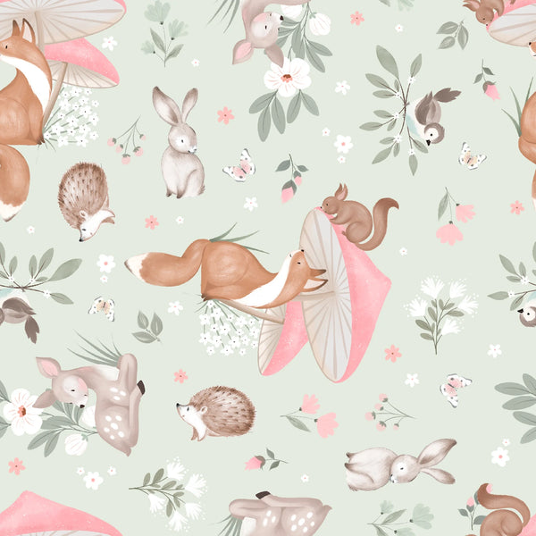 New 2026 Sweet Woodland fabric Collection by 3Wishes