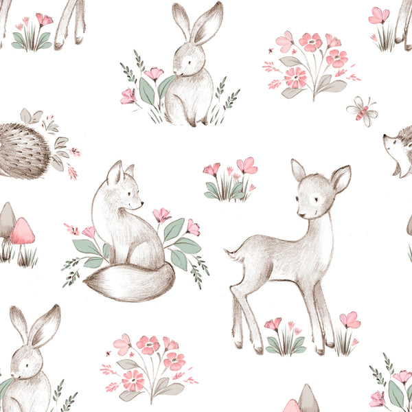New 2026 Sweet Woodland fabric Collection by 3Wishes