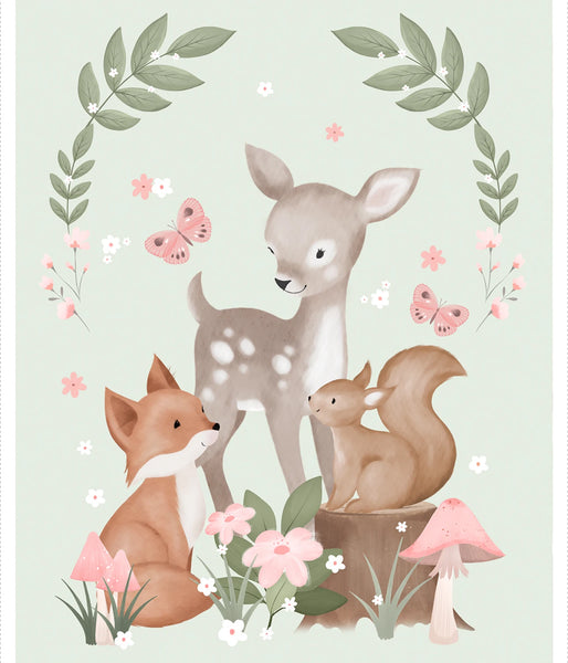 New 2026 Sweet Woodland fabric Collection by 3Wishes