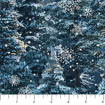 Silent Night By Abraham Hunter for Northcott Fabrics