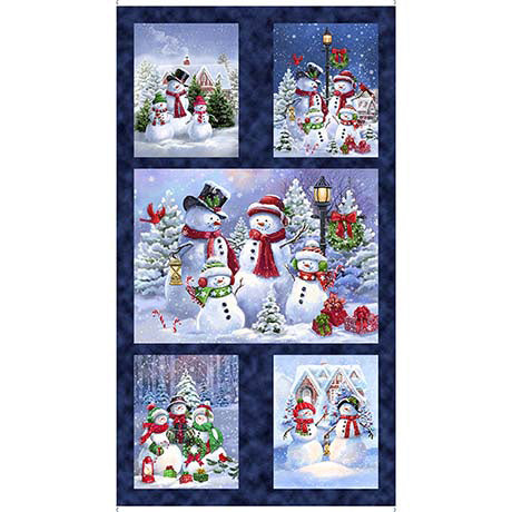 Snowman Holiday Collection QT Fabrics