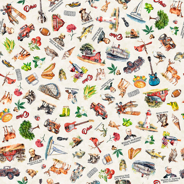 New 2025 All Ohio Shop Hop Fabric