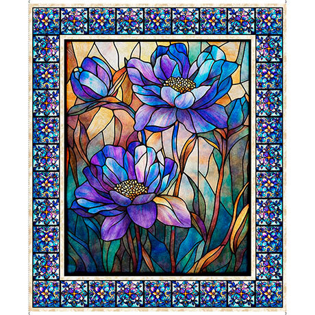 New 2026 Mosaic Blooms fabric collection QT Fabrics
