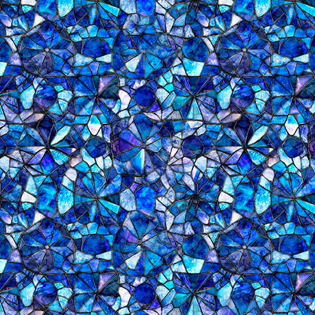 New 2026 Mosaic Blooms fabric collection QT Fabrics
