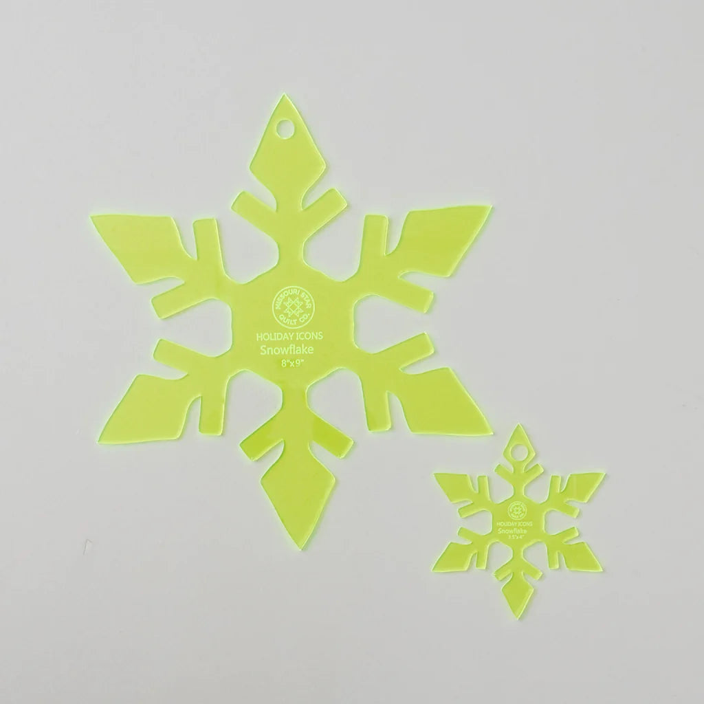 Missouri Star Snowflake Templates
